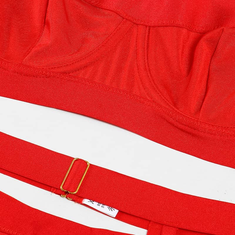 Flaming Halter Lingerie Set - Lovegood Lingerie