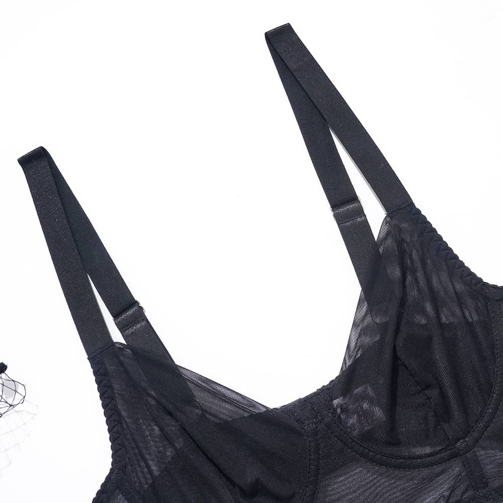 Morgan Black Soft Lingerie Set