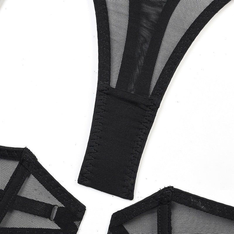 Sensual See Through Black Lingerie Set - Lovegood Lingerie
