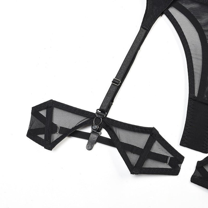 Sensual See Through Black Lingerie Set - Lovegood Lingerie