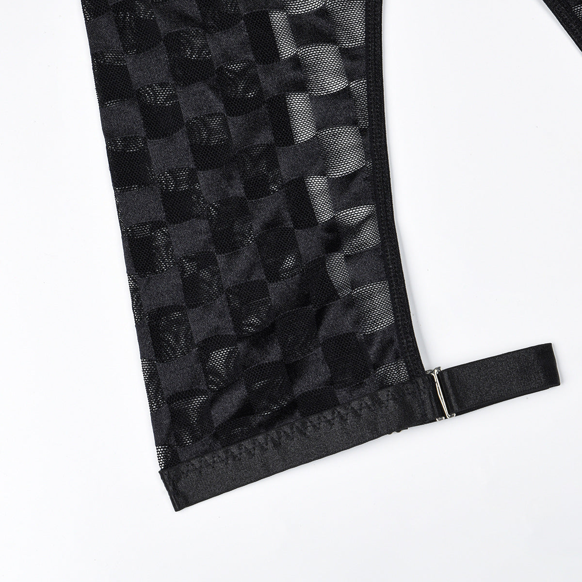 Checkered Naughty Lingerie Set