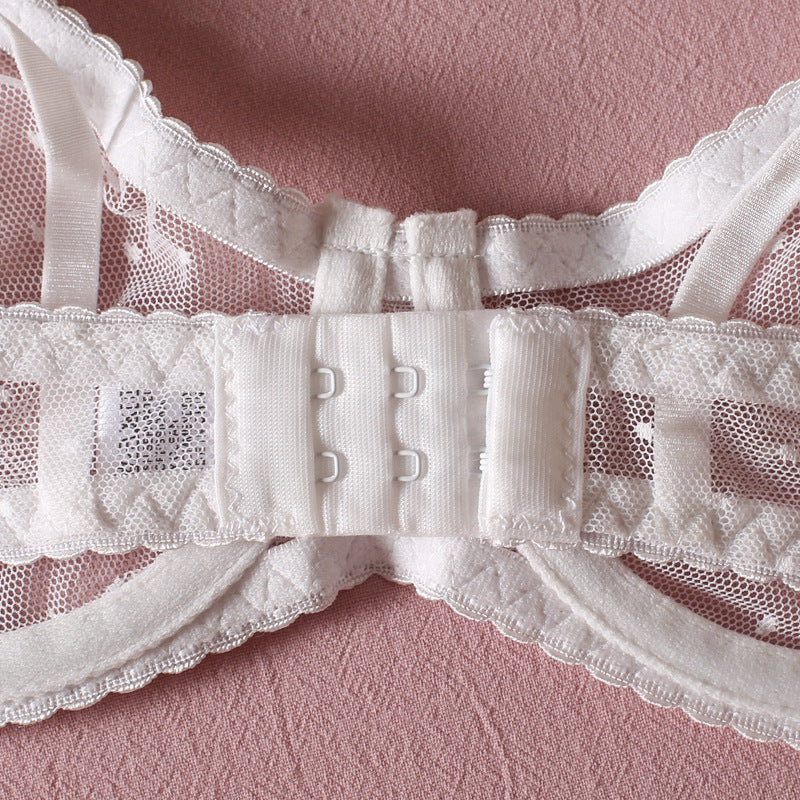 White Frilly Bridal Lingerie Set