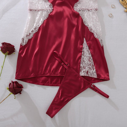 Red Rose Reverie Nightslip - Lovegood Lingerie