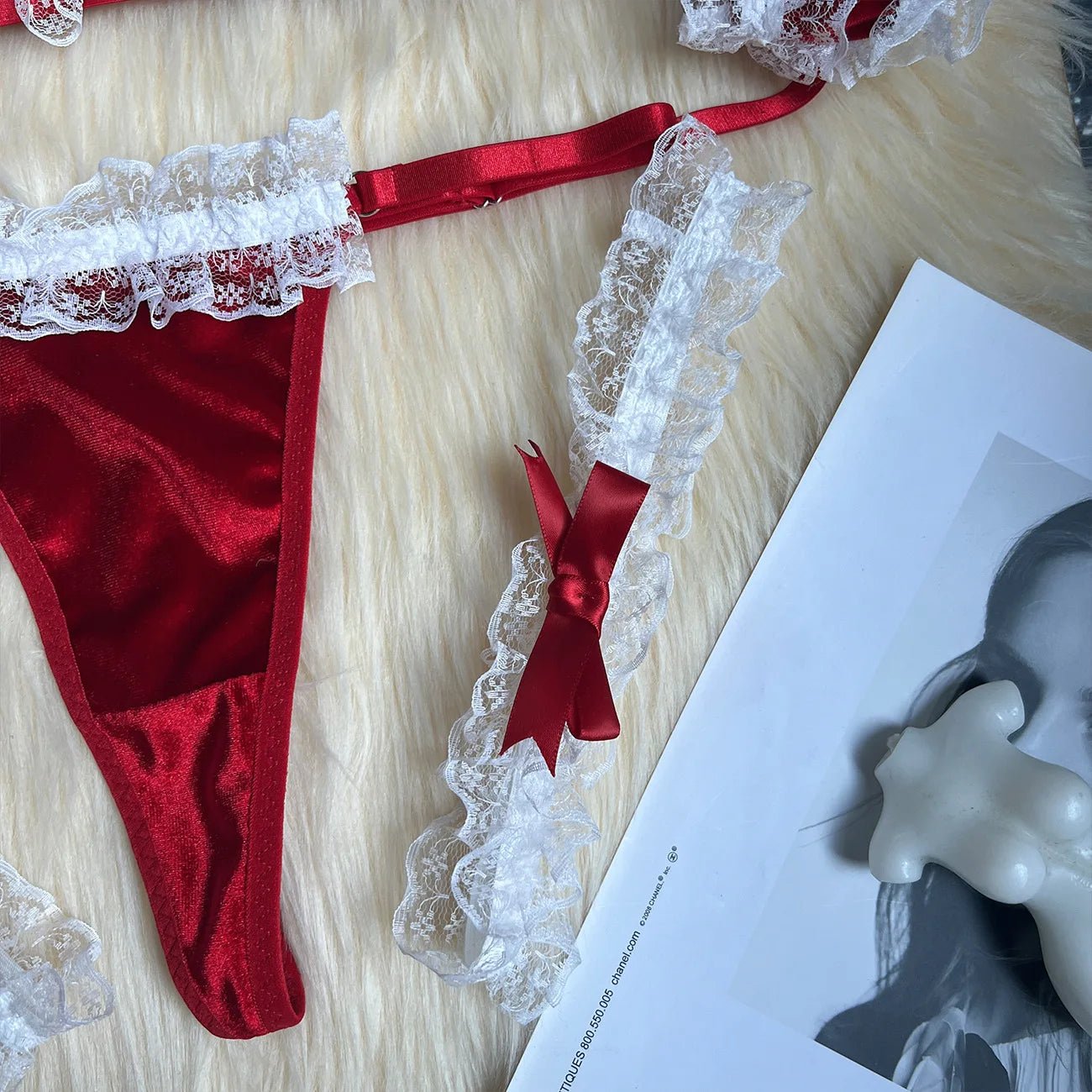 Velvet Santa Baby Set - Lovegood Lingerie