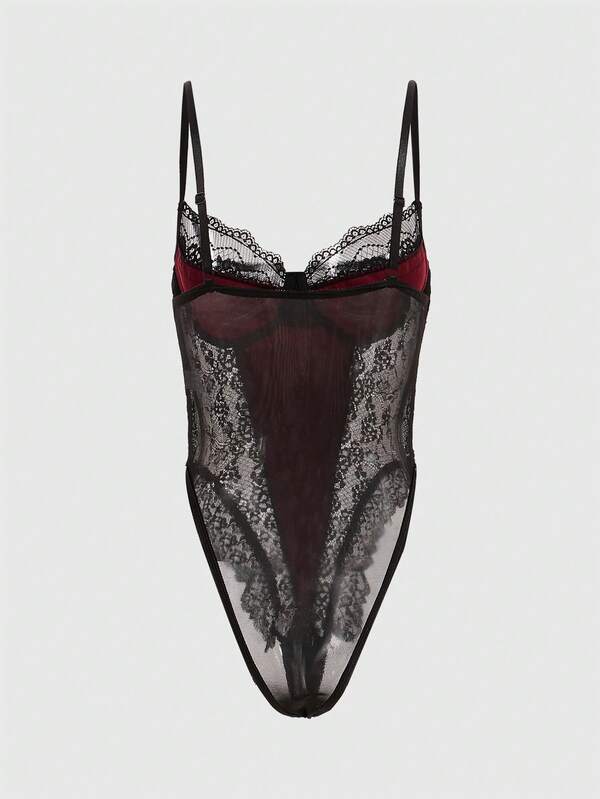 The Morticia Bodysuit - Lovegood Lingerie