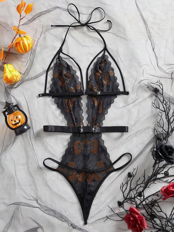 Trick or Tease Bodysuit - Lovegood Lingerie