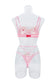 Floral Embroidered Coastal Lingerie Set