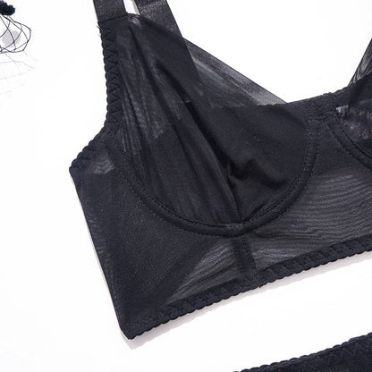 Morgan Black Soft Lingerie Set