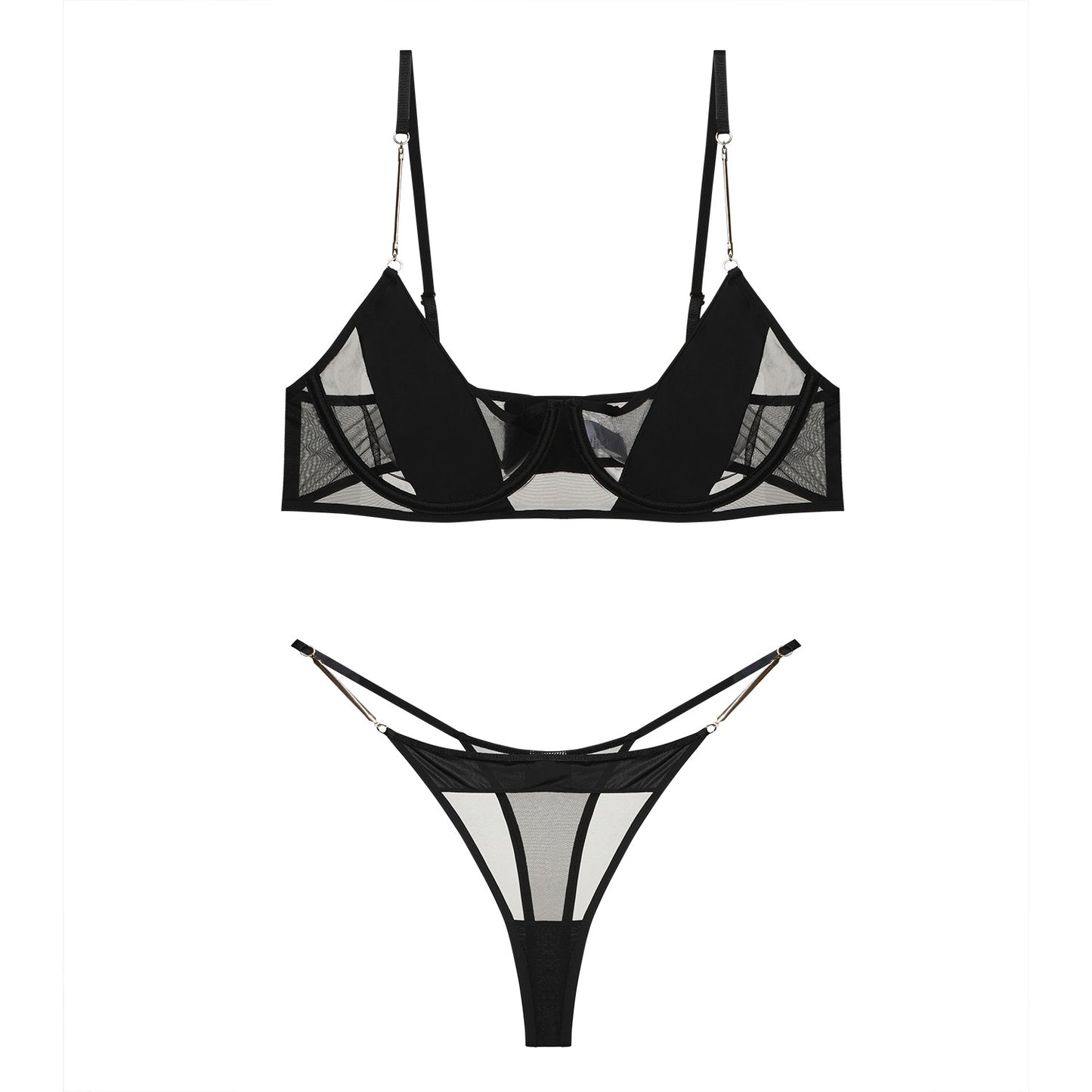 Luxe Obsidian Lingerie Set