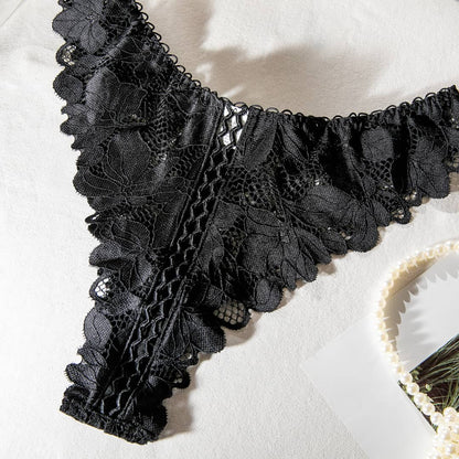 Black Orchid High Waisted Lingerie Set