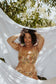 Boho Embroidered Lingerie Set - Khaki