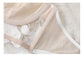 Sexy White French Lace Embroidered Brassier Set
